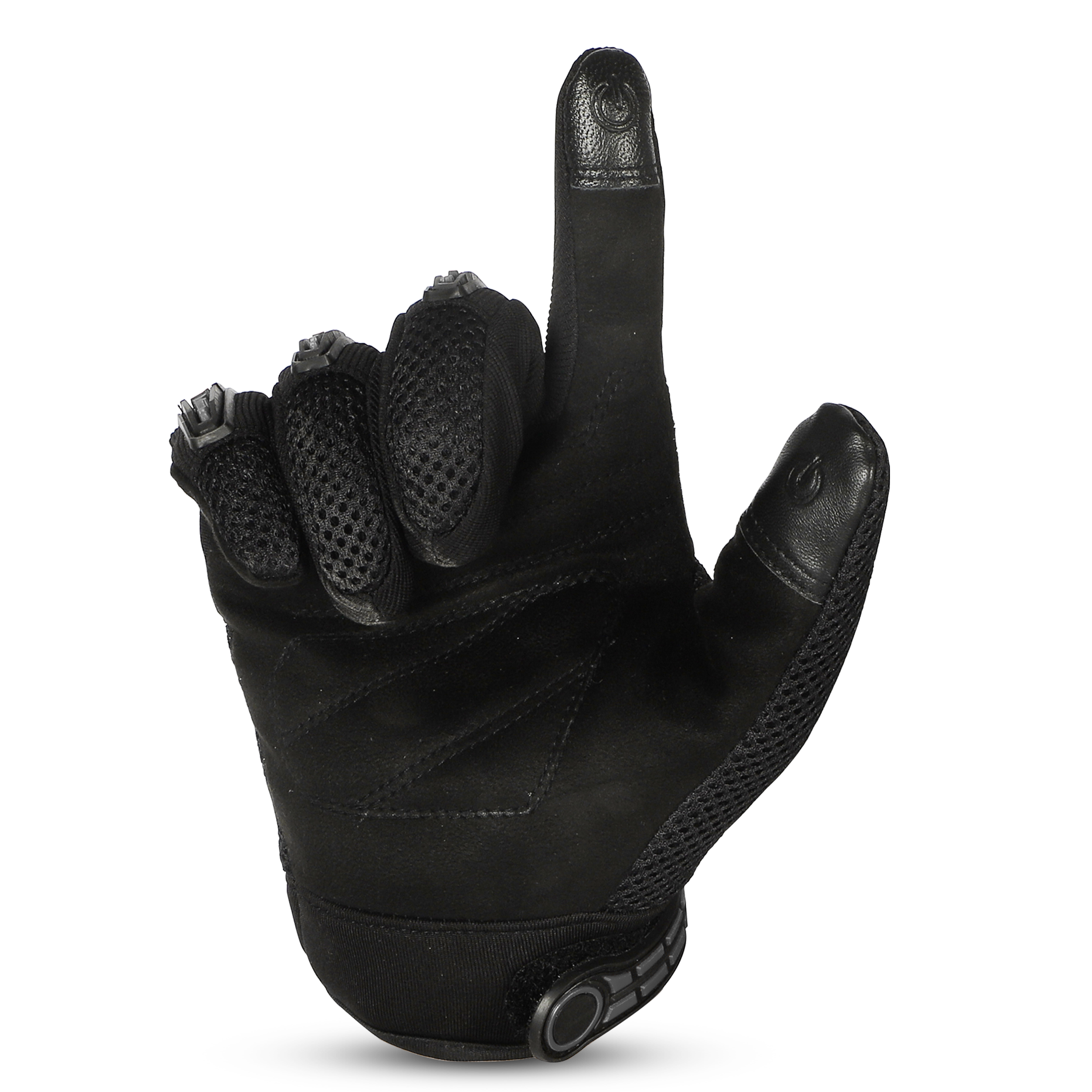 Steelbird Rider-Pro Full Finger Gloves- Grey